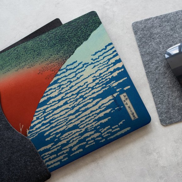 Japanese Art Mount Fuji case for apple MacBook All Generations Air Pro - Picture 5 of 5